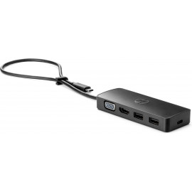HP HUB USB-C 6 EN 1 VGA, HDMI, USB-A, USB-C