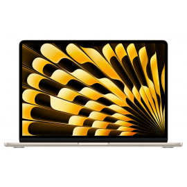 APPLE MacBook Air 13,6" 256Go SSD 8Go RAM Puce M3 CPU 8 cœurs GPU 8 cœurs Lumière stellaire Nouveau