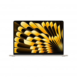 APPLE MacBook Air 15,3" 256Go SSD 8Go RAM Puce M3 CPU 8 cœurs GPU 10 cœurs Lumiere stellaire Nouveau