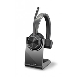 HP Voyager 4310 UC Monaural Headset +BT700 USB-A Adapter +Charging Stand