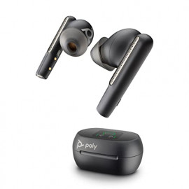 HP Poly Voyager Free 60+ UC Carbon Black Earbuds