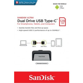 sandisk Ultra Dual Drive USB Type-C 128 Go