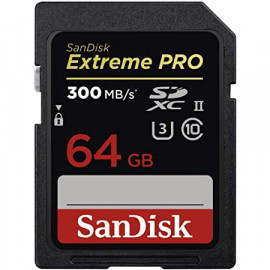 sandisk SanDisk Extreme PRO SDHC" UHS-II 64GB
