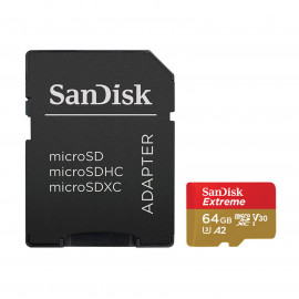 sandisk Ext microSDXC 64GB Action Cam+SD 170MB/s