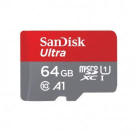 sandisk 64GB Ultra microSDXC 140MB/s+SD Adapter