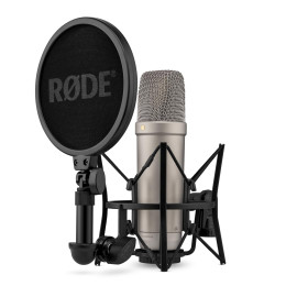 RODE NT1 5th Generation Großmembran-Kondensatormikrofon - argent