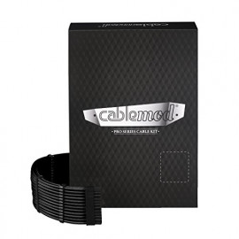 CableMod C-Series PRO ModMesh Cable Kit pour RMi/RMx/RM (Black Label) - noir