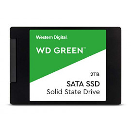 WESTERN DIGITAL WD Green SSD 2To 2.5p SATA/600 7mm WD Green SSD 2To 2.5p SATA3 7mm 3D NAND