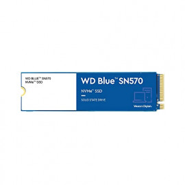 WESTERN DIGITAL WD Blue SSD SN570 NVMe 500Go M.2 2280 WD Blue SSD SN570 NVMe 500Go M.2 2280 PCIe Gen3 8Gb/s internal single-packed