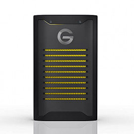 WESTERN DIGITAL SANDISK Prof. G-DRIVE ArmorLock SSD 4To SANDISK Professional G-DRIVE ArmorLock SSD 4To M.2 1000Mo/s USB-C 10Gbps Ultra-Rugged Encrypted Portable NVMe SSD