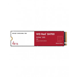 WESTERN DIGITAL WD Red SSD SN700 NVMe 4To GB M.2 2280 WD Red SSD SN700 NVMe 4To M.2 2280 PCIe Gen3 8Gb/s internal drive for NAS devices