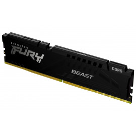 KINGSTON Short description: La mémoire DDR5 Kingston FURY Beast Black EXPO offre une vitesse de démarrage de 4800 MT/s, une stabilité accrue pour l'overclocking et une efficacité exceptionnelle.