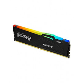 KINGSTON 8Go 5200MT/s DDR5 CL36 DIMM FURY Beast RGB EXPO