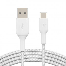 BELKIN Câble tressé USB-A vers USB-C 3m