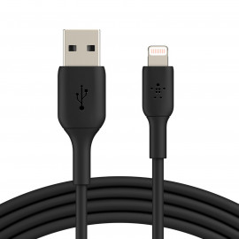 BELKIN Câble Lightning USB-A 0.15m noir