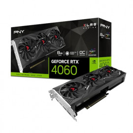 PNY Carte Graphique Nvidia  GeForce RTX 4060 XLR8 Gaming Verto Epic-X OC 8Go