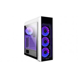 Chieftec Scorpion 3 White ATX case  Scorpion 3 White edition ATX gaming with 4x120 A-RGB fan 2 tempered glass side and front