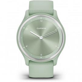 GARMIN Vivomove Sport Silver avec bracelet vert d'eau