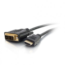 C2G Câble HDMI vers DVI de 0,5 m (1,6 pi)