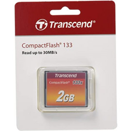 TRANSCEND Carte mémoire flash 2 Go 133x CompactFlash