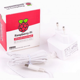 GENERIQUE Raspberry Pi 4B Netzteil, weiß 0,000000 Noir