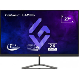 Viewsonic 27" 16:9 (27") 2560 x 1440 SuperClear  IPS, 170hz, 1ms MPRT, Variable Refresh Rate, 2 HDMI, DisplayPort, HDR10, height adjustable stand