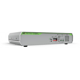 ALLIED TELESIS ALLIED 8x 10/100/1000T unmanaged switch with internal PSU EU Power Cord Configurable with DIP Switch