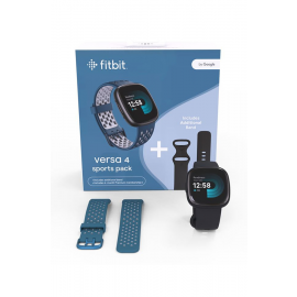 Fitbit Pack exclusif FNAC-DARTY Avec Versa 4 Noir + Bracelet