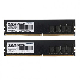PATRIOT Kit Barrettes mémoire 32Go (2x16Go) DIMM DDR4  Signature Line PC4-25600 (3200 Mhz) (Noir)