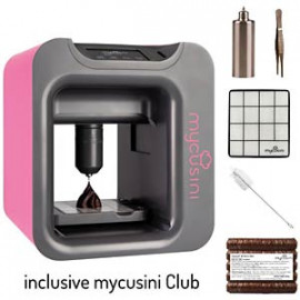 MYCUSINI Imprimante 3D, Mycusini 2.0, Food, Pack Starter, rose