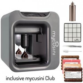 MYCUSINI Imprimante 3D, Mycusini 2.0, Food, Pack Comfort, grise