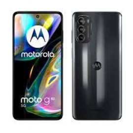 Motorola Téléphone portable Moto G82 128 Go gris météorite Android 12 double SIM 6 Go LDDR4X