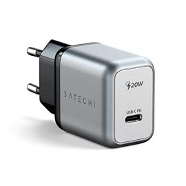 Satechi Chargeur secteur  1x port USB-C 20W (Gris)
