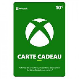 Microsoft Carte Cadeau Xbox 10 Euros