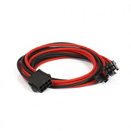 Phanteks 6+2-Pin PCIe Extansion 50cm - sleeved rouge