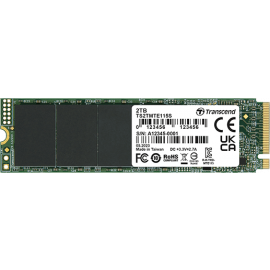 TRANSCEND 2TB, M.2 2280,PCIe Gen3x4, NVMe, TLC, DRAM-less
