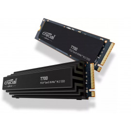 CRUCIAL T700 1TB PCIe SSD with heatsink