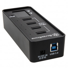 SILVERSTONE SST-EP03 V2.0 4fach USB 3.1 Gen1 HUB