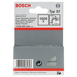 Bosch Professional Agrafes 8 / 10,6 mm 1000 pièces Type 57
