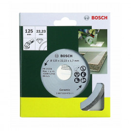 Bosch Disque à tronçonner diamant pour carrelage Ø 125 mm alésage 22,23 mm