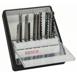 Bosch Line Stichsägeblatt-Set Wood 10 pièces
