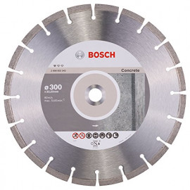Bosch Professional Bosch 2608602542 Disque à tronçonner diamanté standard for concrete 300 x 22,23 x 3,1 x 10 mm
