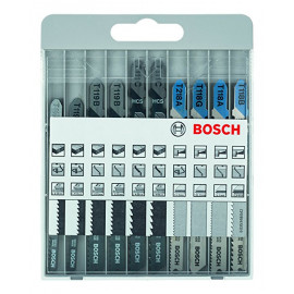Bosch Basic pour Metall und Holz 10 pièces