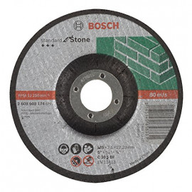 Bosch Professional Disque à tronçonner à moyeu déporté standard for stone C 30 S BF 125 mm 22,23 mm 2,5 mm