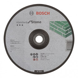 Bosch Professional Bosch 2608603176 Disque à tronçonner à moyeu déporté standard for stone C 30 S BF 230 mm 22,23 mm 3,0 mm