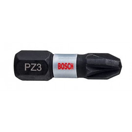 Bosch Embout de vissage torsion impact PZ3 25 mm