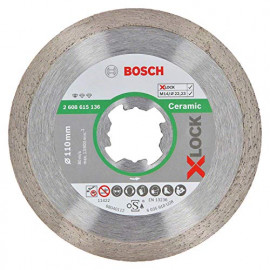 Bosch Disque à tronçonner diamant X-LOCK Standard pour Céramique