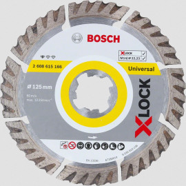 Bosch Disque à tronçonner diamant X-LOCK Standard pour Universal