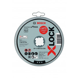 Bosch Disque à tronçonner X-LOCK standard pour Inox