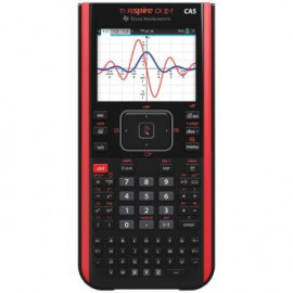 Texas Instruments Calculatrice graphique  TI-Nspire CX II-T CAS Noir et Rouge